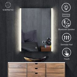 Mirror with bluetooth