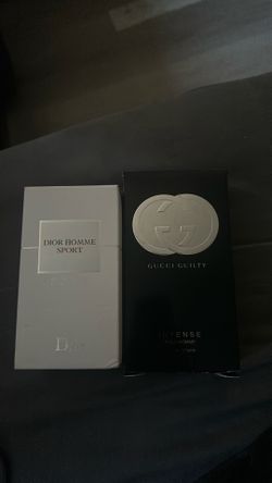 Dior and Gucci colognes