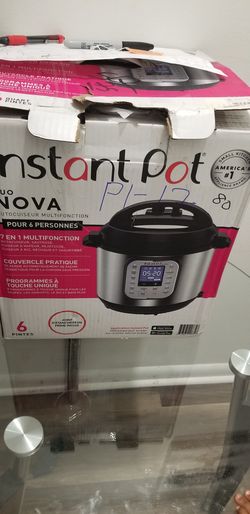 Instant Pot 6 quart 7 in 1 Multiple Use Pressure Cooker, Slow Cooker ...