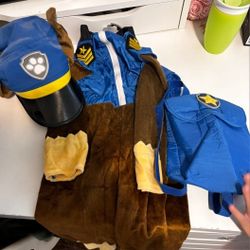 Paw Patrol Costume Chase Size 4
