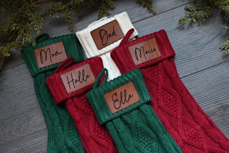 18” Personalized Christmas Stockings