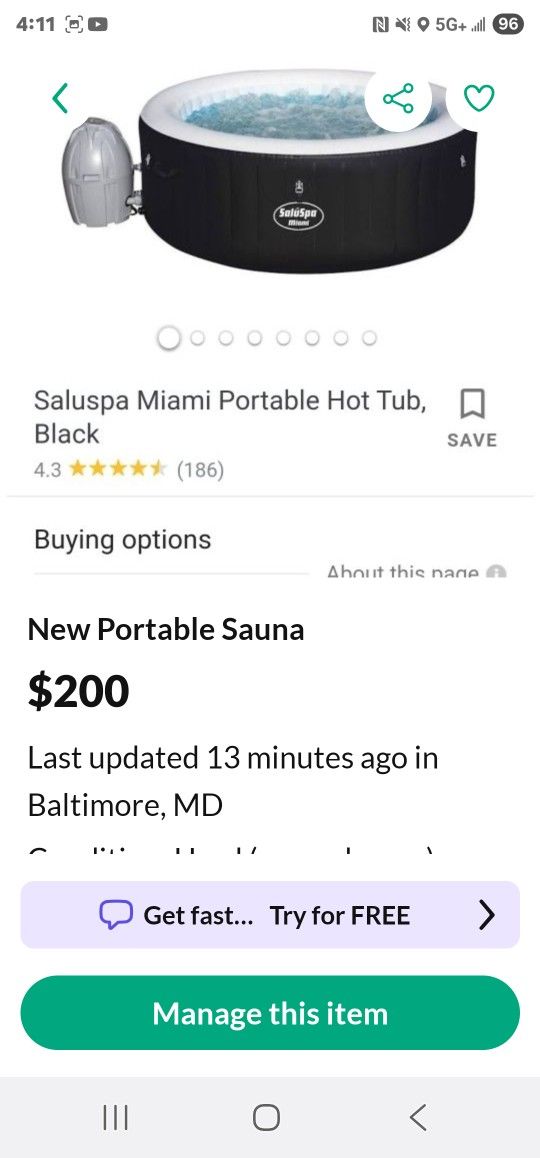 Brand New SAUNA