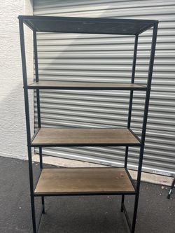 Wood and metal Shelf 