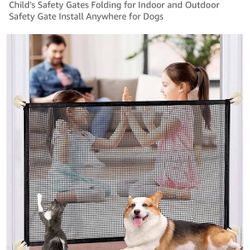 Mesh Gate For Pet Or Baby