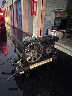 Gas-Powered Portable Air Compressor
