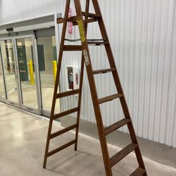 8 feet Keller wooden painter ladder … $50