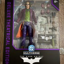 McFarlane DC Multiverse Heath Joker Dark Knight 7" Action Figure Theatrical 