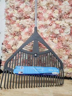26 in poly leaf rake
