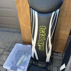 Total Gym with accessories