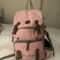 PINK CAMERA/LAPTOP BACKPACK