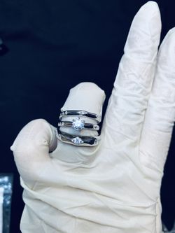 925 sterling ring set!!