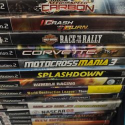 PS2 GAMES! $10 EACH OR 3 FOR $25
