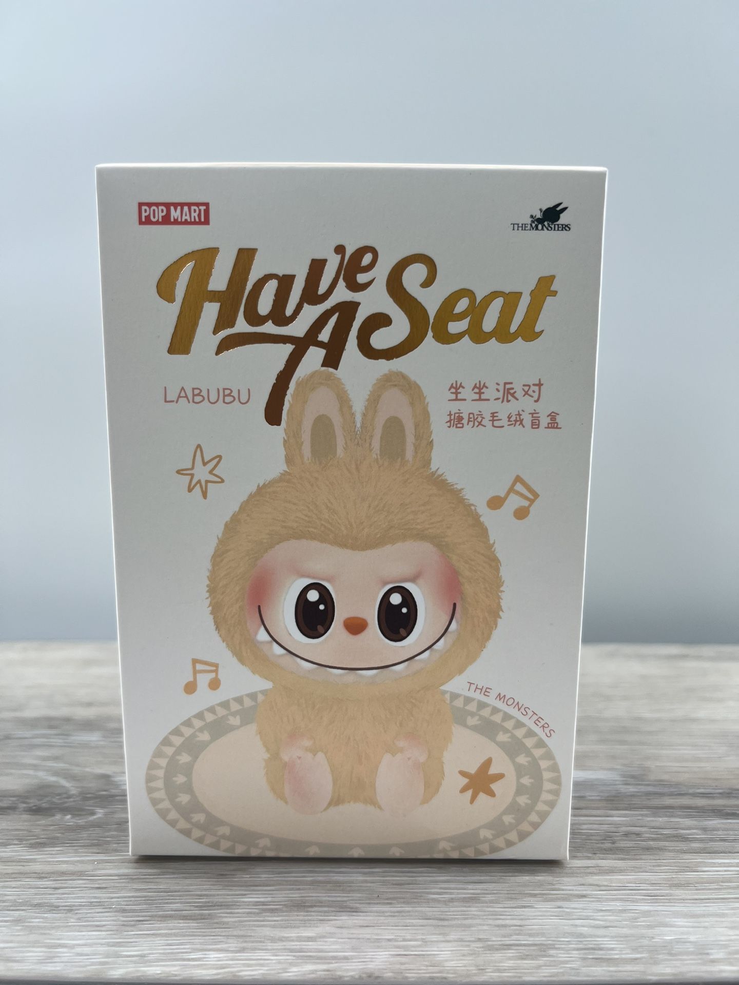 Pop Mart Labubu The Monsters Have a Seat Vinyl Plush - Sealed