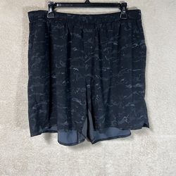 Lululemon Surge Shorts Linerless 7” Mens XXL Black