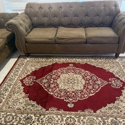 Brown With Crystal Couches No Pets No Smoking Household