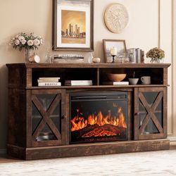 Electronic Fireplace/ TV Stand