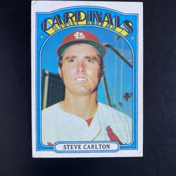 1972 Topps Steve Carlton Card
