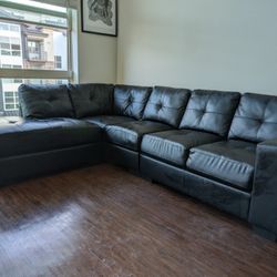 Black Sectional  