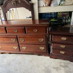 Dresser With Night Stand