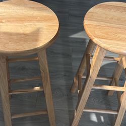 Wooden Bar Stool