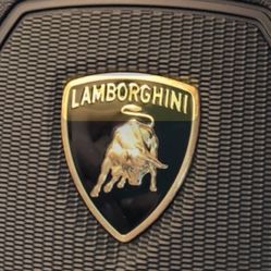Lamborghini Steering Wheel Emblem Original Lambo Part 