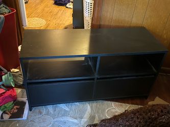 Black table