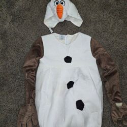 Olaf Costume Adult Size Small