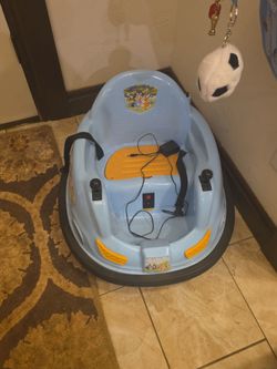 Bluey ride on bumper car
