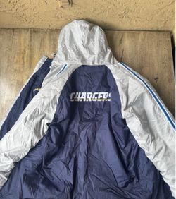 NFL vintage San Diego Chargers Hooded Windbreaker Jacket