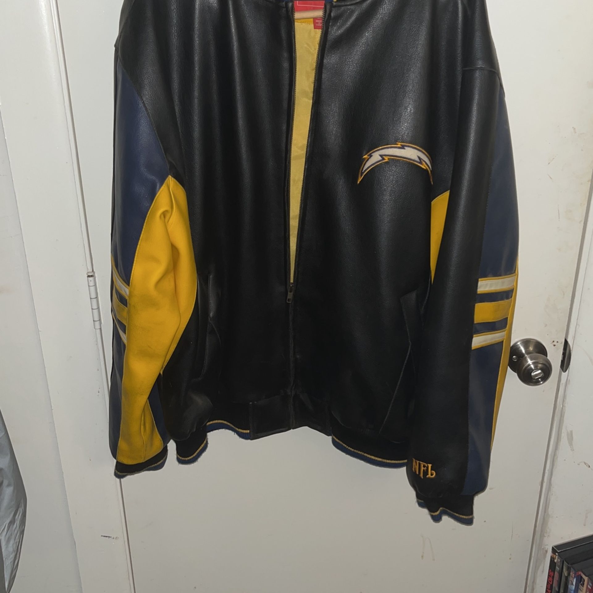 Chargers, NFL Leather Jacket