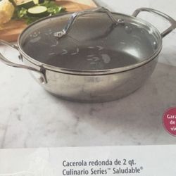 Princess House Cacerola De 2 Qt Antiadherente 