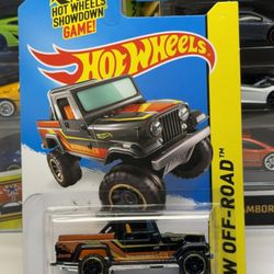 🇺🇸 HOT WHEELS 2013 - Black Jeep Scrambler - HW OFF-ROAD 138/250 - 1:64