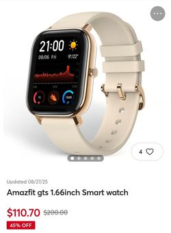 AmazFit GTS Fitness Tracking Smartwatch 