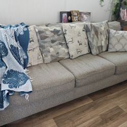 Sofa With Doggie Pillows