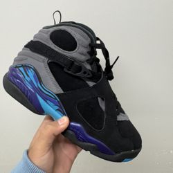 Jordan 8 ‘Aqua’ (7Y/8.5W,6.5Y/8W)