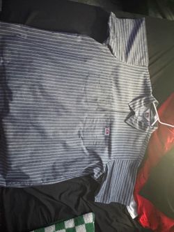 Ben Davis 3XL black and white striped