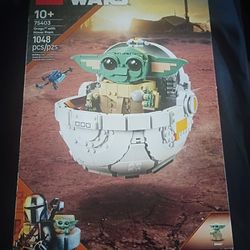 Grogu With Hover Pram Lego