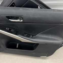 2016 Lexus Is Black Door Panels