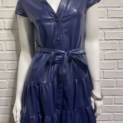 Faux Leather Short Dress Tart Collections 