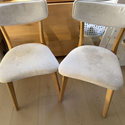 Two Chairs Dining Used 