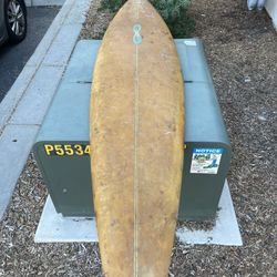6’11 Infinity Vintage single fin Surfboard 