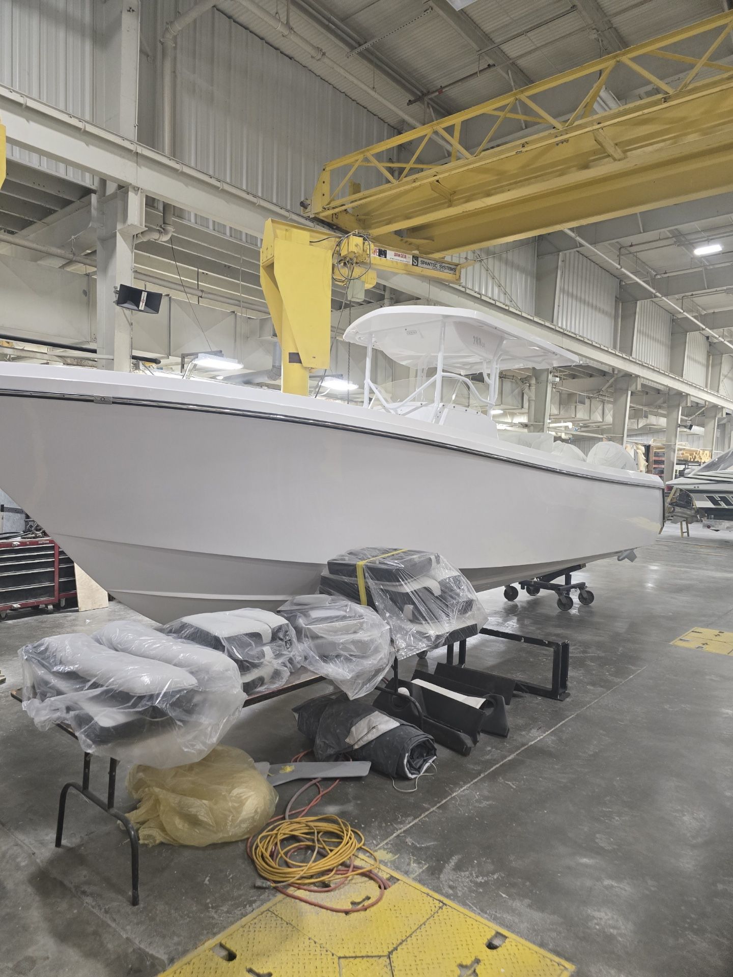 Hustler 288 Center console Twin 300hp mercury outboards 2025