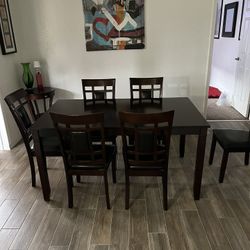 6 Chair Dining Table From Rooms To Go