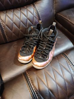 Nike copper Foamposite  mens size 10