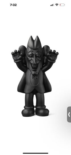 Kaws Count Dracula Black