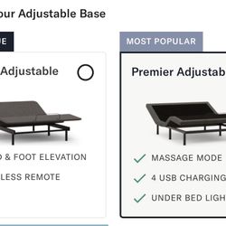 Queen Adjustable Bed Frame 