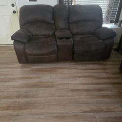 Recliner Sofa And Loveseat 
