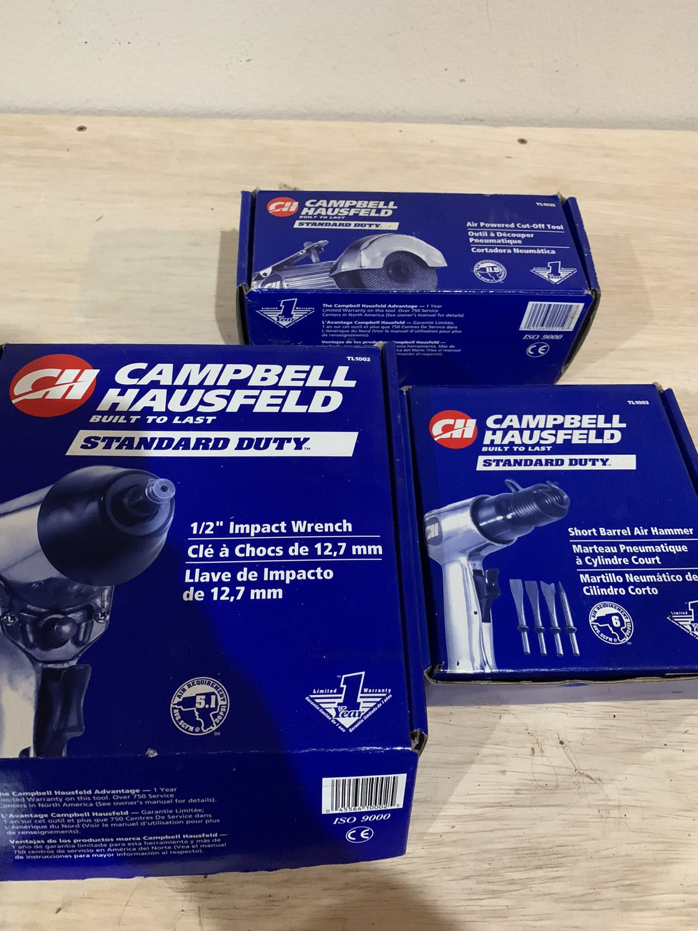 Campbell Hausfeld air powered tools