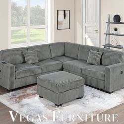 Sectional Set W/ Ottoman