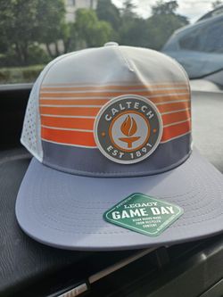 Brand New Caltech Legacy Game Day visor board snapback trucker hat With Tag